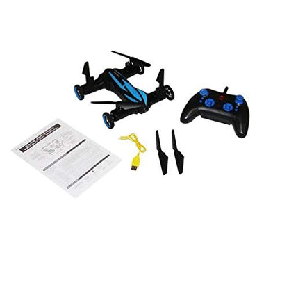 AKSHAT Air-Land Amphibious Car Drone LH-X21 2.4G 6CH 6Axis Gyro Airphibian RC Quad Drone Flying Toys Car with 3D Flip | Best Gift for Teens in This Festive Season