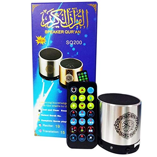 ELECTROPRIME 5X(Quran Speaker Islamic Gift Digital Azan/Muslim Player W/ 8Gb Tf Cards Y9C1