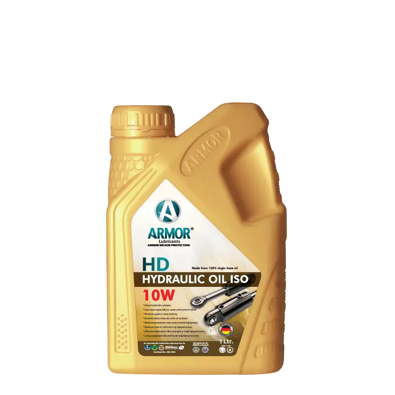 1 Liter Hydraulic oil iso 10W for industrial application from Armor Store