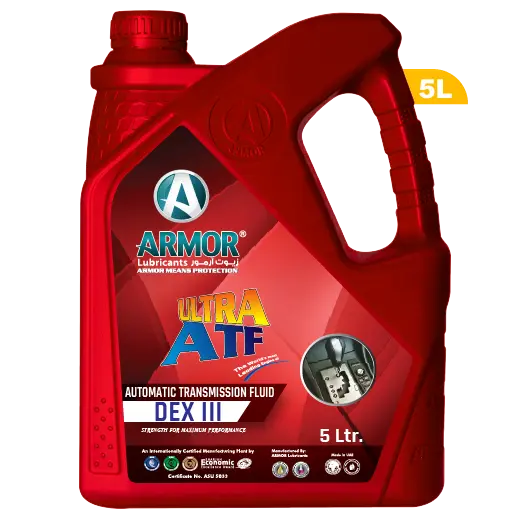 Armor Store 5 Liter ATF Dexron 3 Fluid for Automatic Transmission System