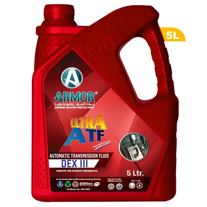 Armor Store 5 Liter ATF Dexron 3 Fluid for Automatic Transmission System