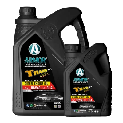 Fully Synthetic Diesel Engine Oil 10W-40 CI4 1 Liter Armor Store Product