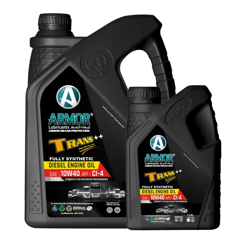 Fully Synthetic Diesel Engine Oil 10W-40 CI4 1 Liter Armor Store Product