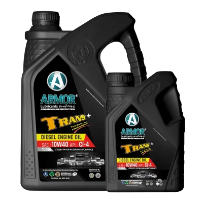 Armor Synthetic Diesel Engine Oil 10W-40 CI-4 1 Liter for Boost Engine Performance