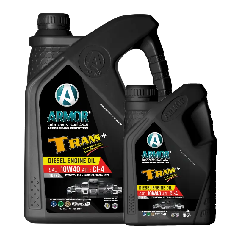 Armor Synthetic Diesel Engine Oil 10W-40 CI-4 1 Liter for Boost Engine Performance
