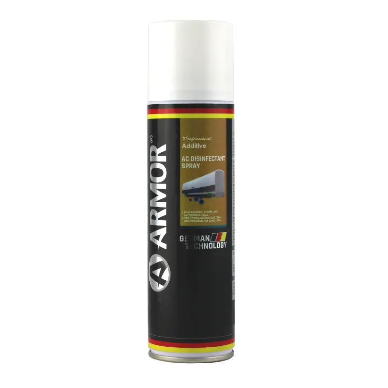 Armor Lubricants AC Disinfectant Spray 250 ml elimates AC Odors