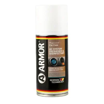 Armor Lubricants AC System Freshener and Disinfectant 150ml Clears Bacteria and Removes Nasty Smells