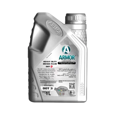 Armor-Store Dot 3 Brake Fluid 1 Liter for Safe Braking