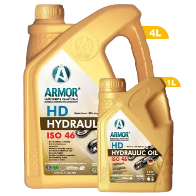 1 Liter Hydraulic oil iso 46 for industrial application from Armor Store